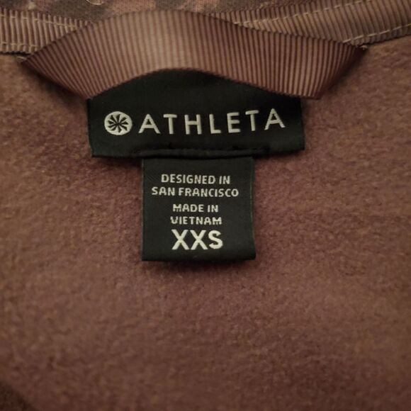 Athleta Triumph Printed Hoodie Jacket Size XXS - Picture 11 of 13